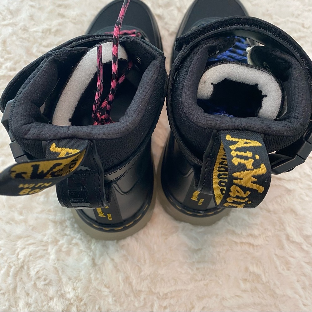 π€ππ©· ATMOS X DR MARTENS COMBS TECH ATMOS BLACK BOOTS MENS 8 WMNS 9 ππ©·π€ - Picture 8 of 16